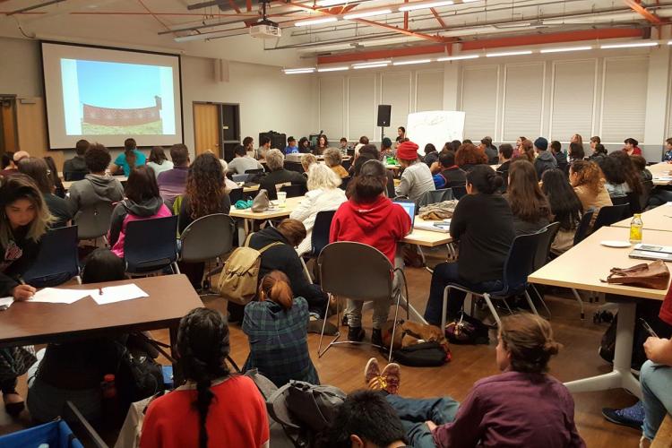 Standing Rock Teach-in hosted by IRCA in November, 2016.
